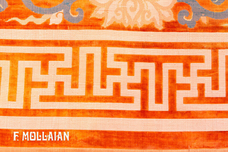 Chinese Imperial Silk & Matal (Kesi) Textile n°:25862558